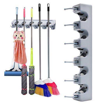 WALL MOUNTED CLEANING  EQUIPMNET HOLDER