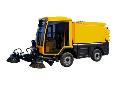 HDS2000 HYDROSTATIC ROAD SWEEPER MACHINE