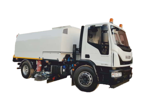 TRUCK MOUNTED ROAD SWEEPER MACHINE (From 2 to 12 m3)